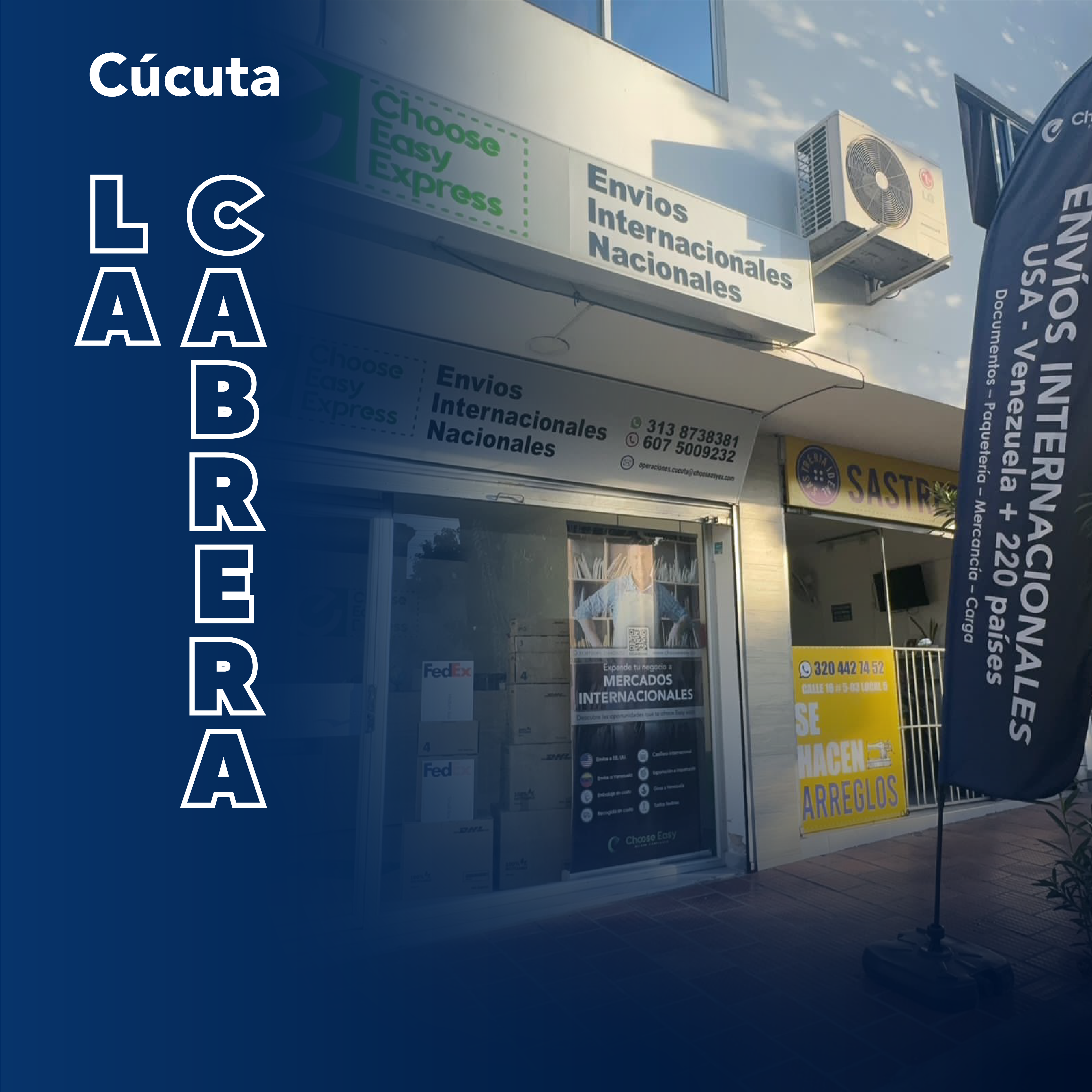 Oficina EasyBox Cúcuta La Cabrera – casillero virtual en Norte de Santander